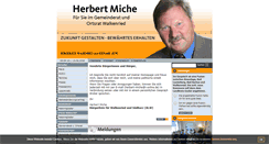 Desktop Screenshot of herbertmiche.de