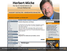 Tablet Screenshot of herbertmiche.de
